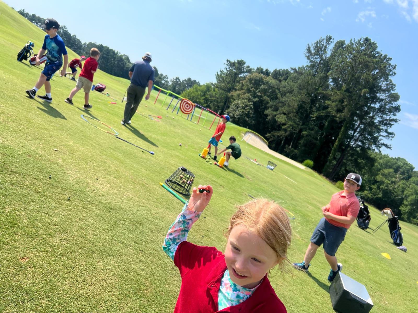 Junior Golf Development Day at MBN Practice Facility